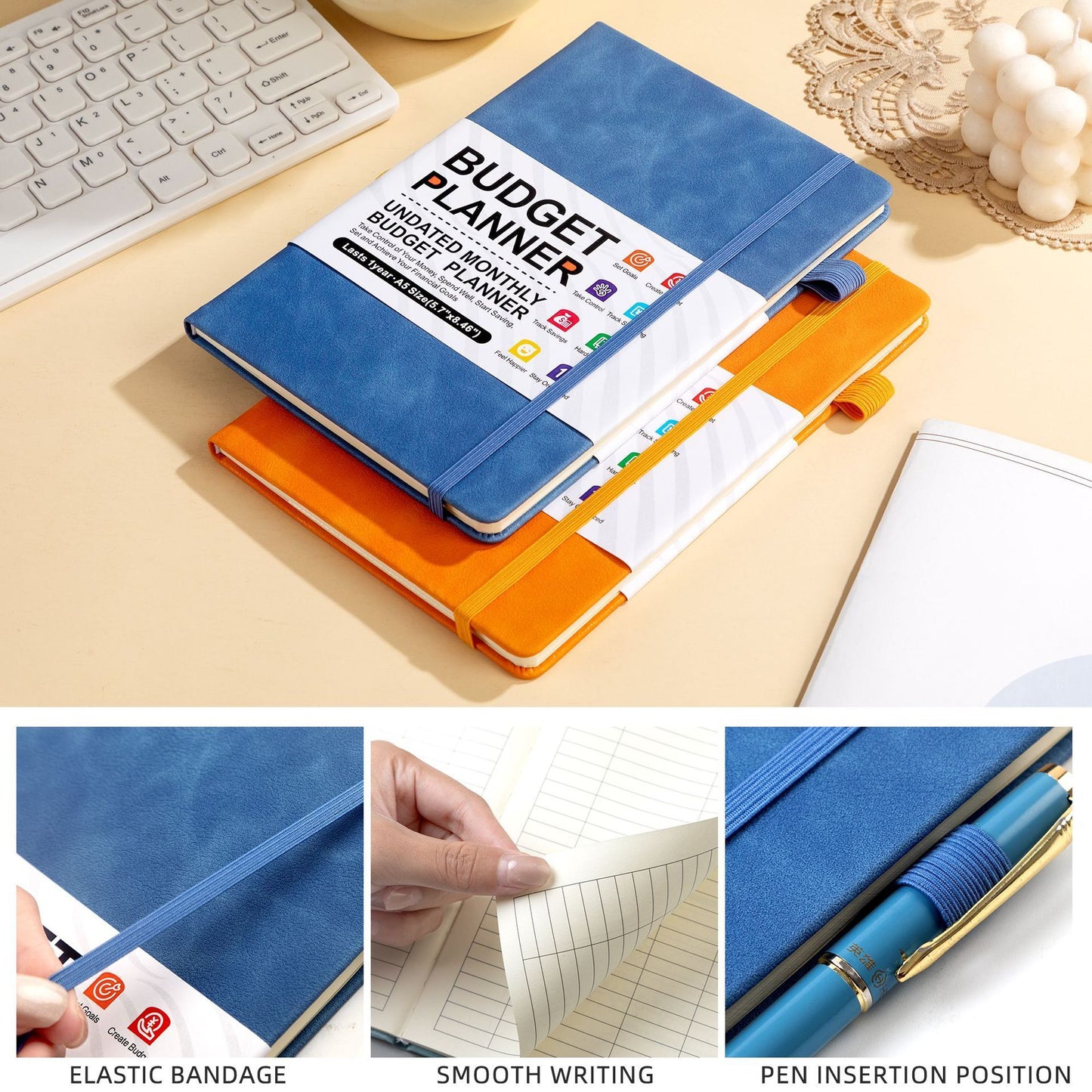 desialy™ Budget Planner Expenses Tracker Booklet