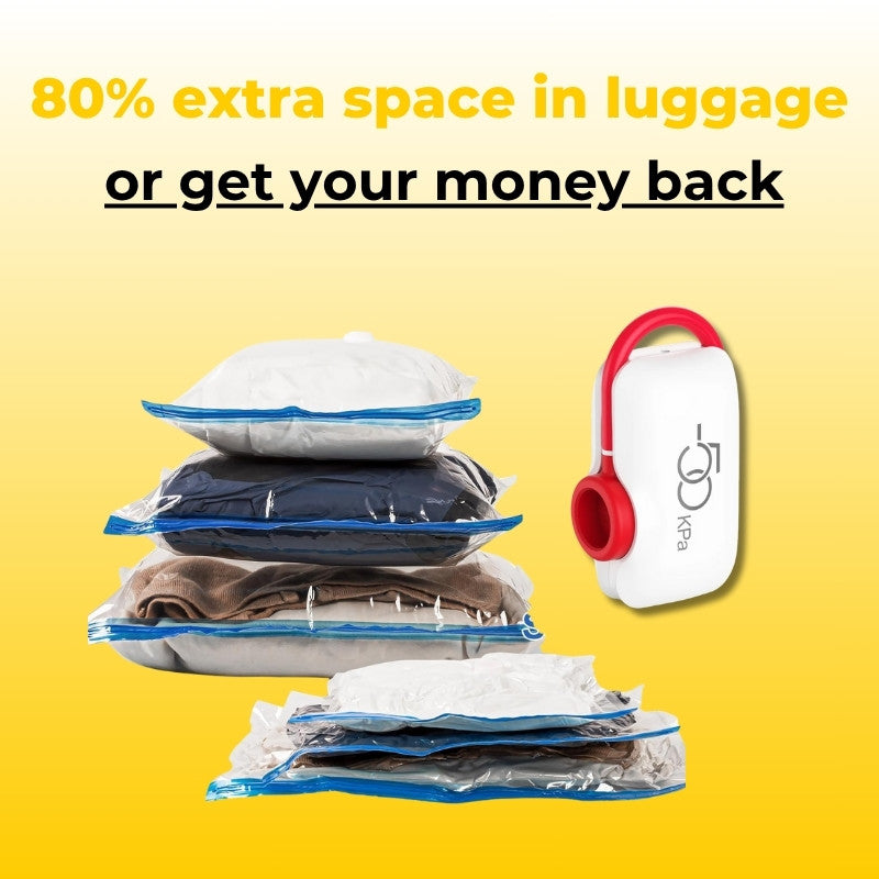 desialy™ Vacuum Travel Bag Triple Your Packing Space