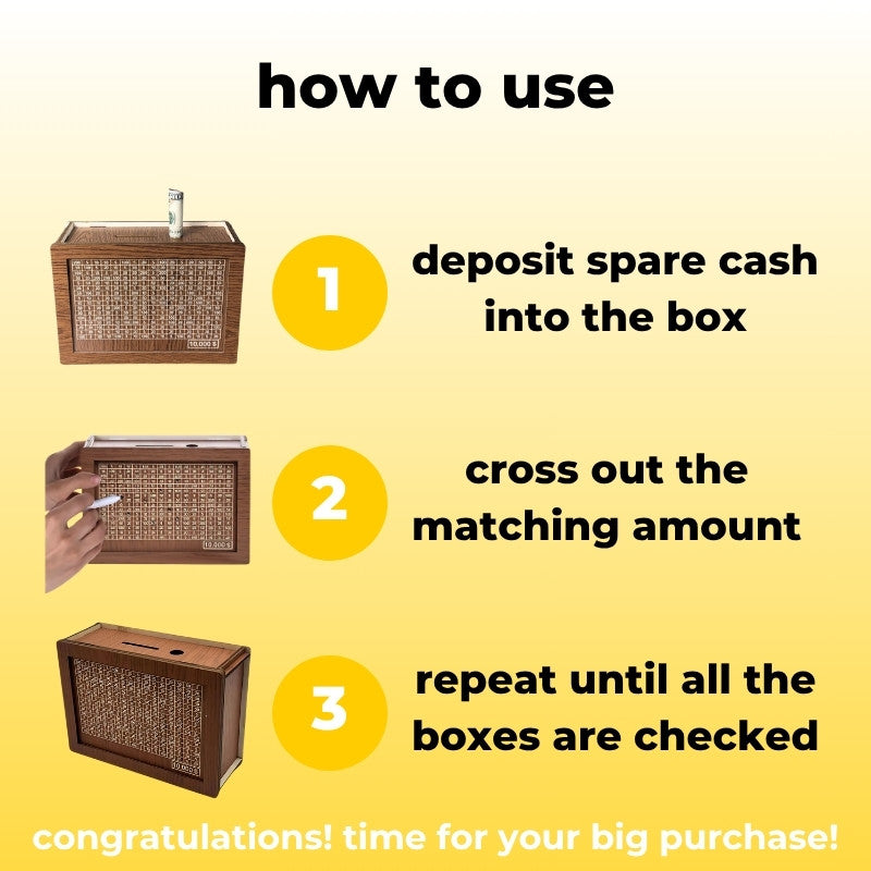 desialy™ Piggy Bank Japanese Method