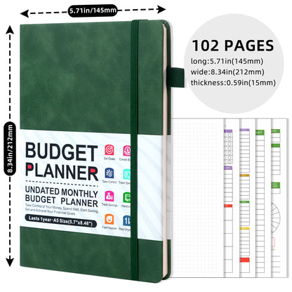 desialy™ Budget Planner Expenses Tracker Booklet