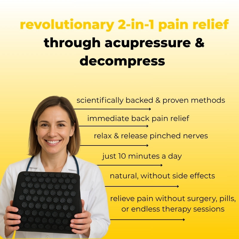 desialy™ 2-in-1 AcuPillow – Acupressure & Decompress