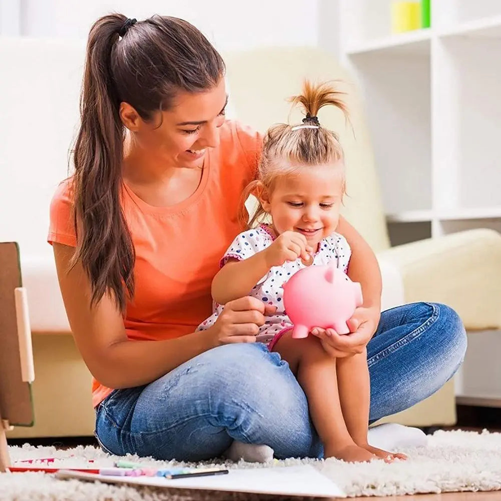 desialy™ Kids Piggy Bank Plastic Unbreakable